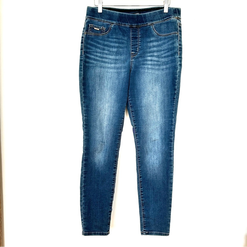 Nine West Jeans, High-rise, Pull-on Skinny, Stretch - Picture 2 of 12